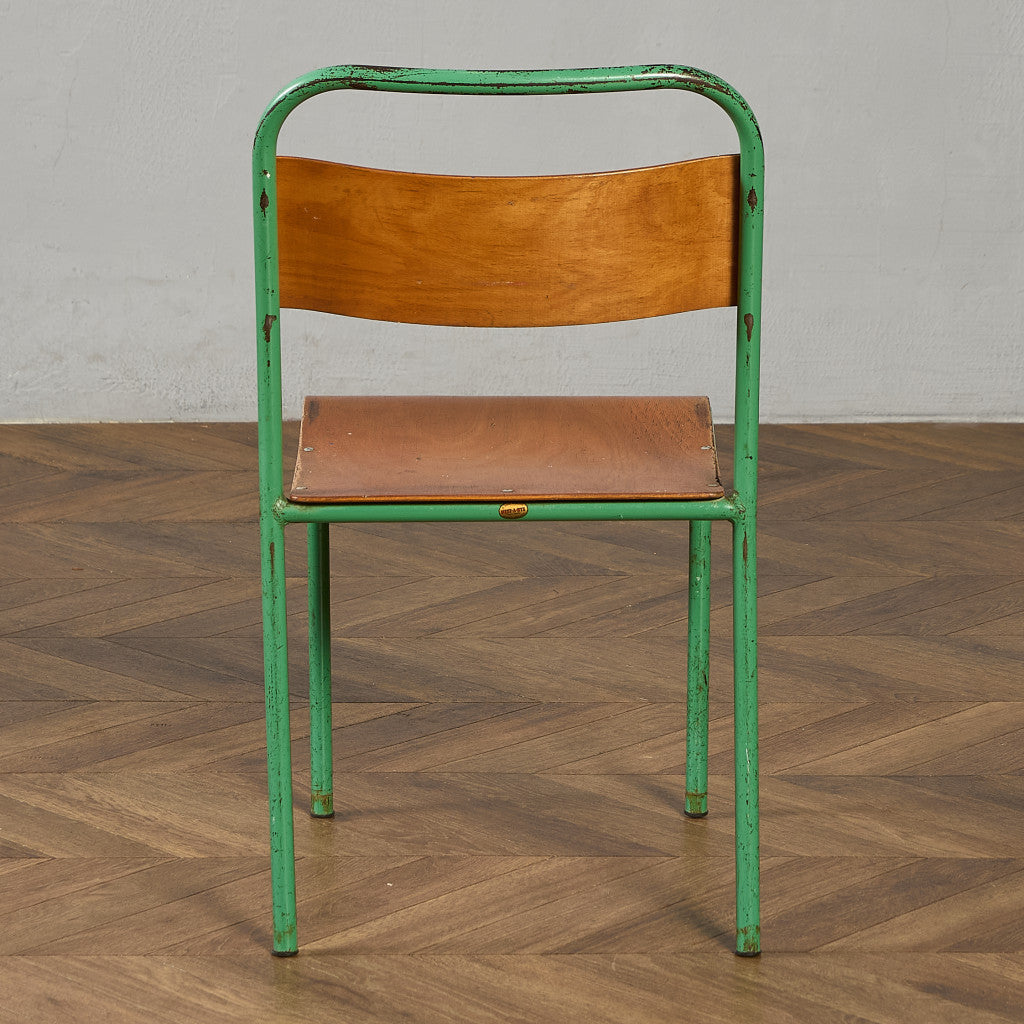 ヴィンテージ スタッキング スクールチェア