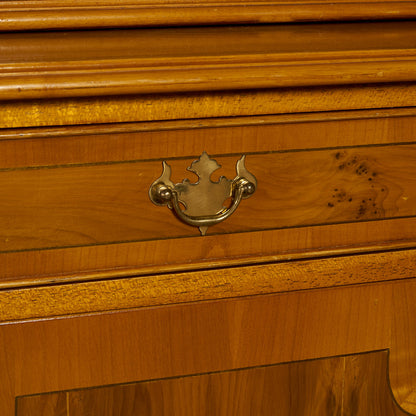 英国 クラシック エドワーディアン ブックケース 食器棚 #90051