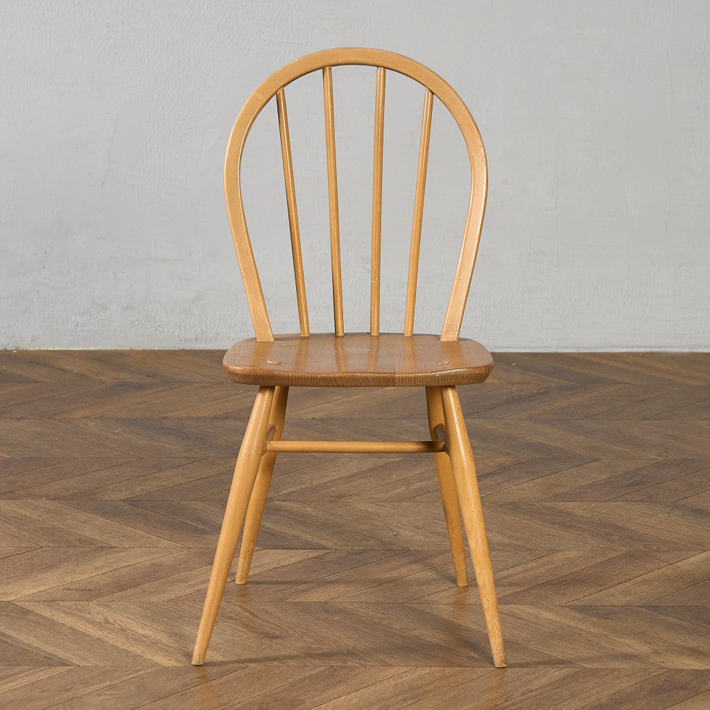 ヴィンテージ ERCOL•アーコール チェア(A-4) アーコール ERCOL 4本 スポーク フープバックチェア ラウンドゴールド
