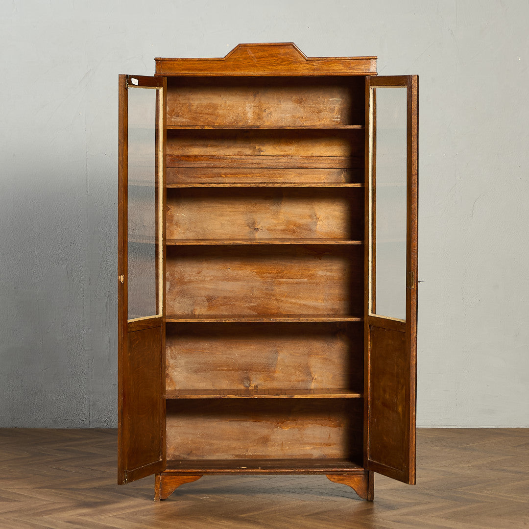 英国ヴィンテージ 飾り棚 本棚 カップボード ブ ックシェルフ 英国ヴィンテージ 飾り棚 本棚 カップボード ブ ックシェルフ