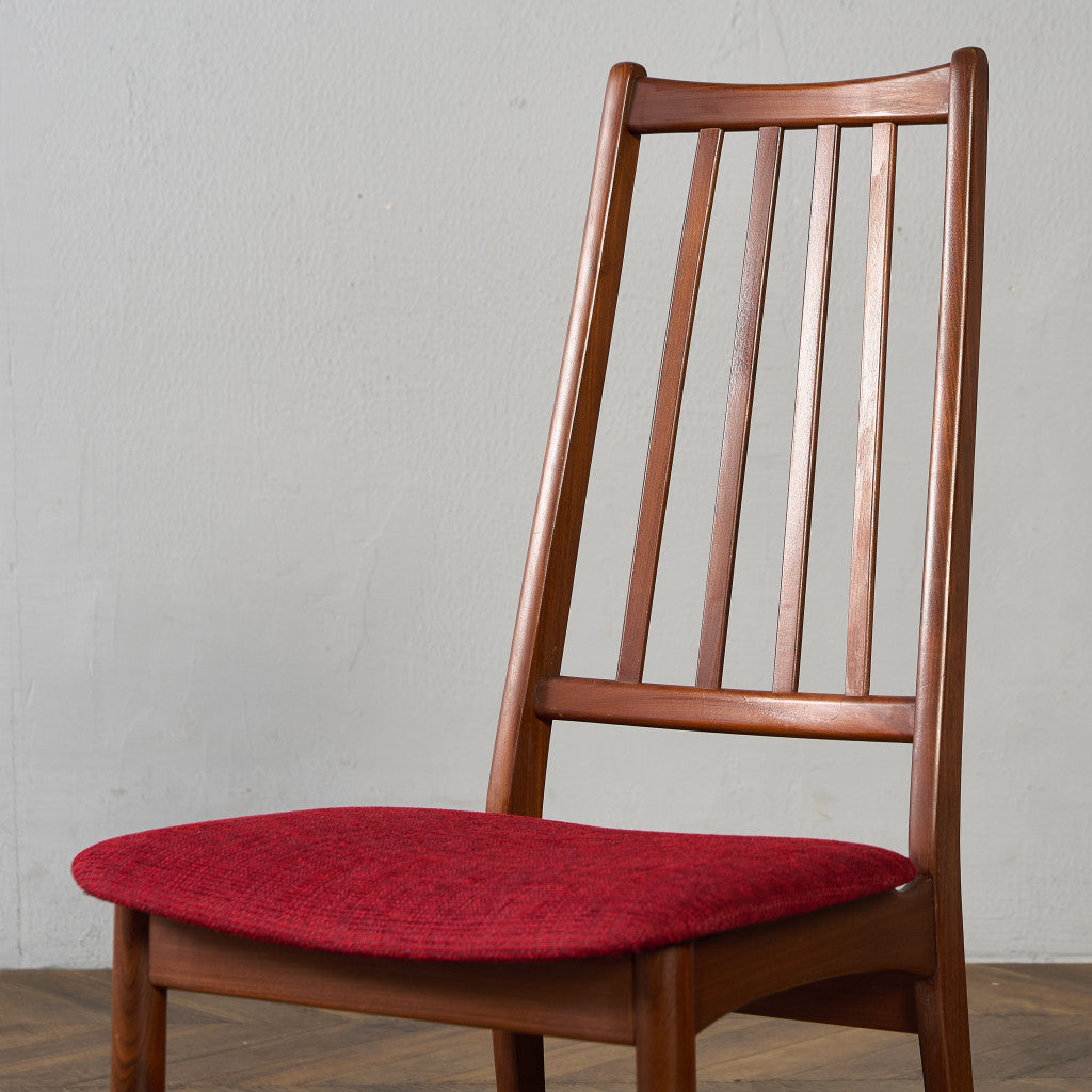 ヴィンテージ スラットバックチェア 座面張替え済み