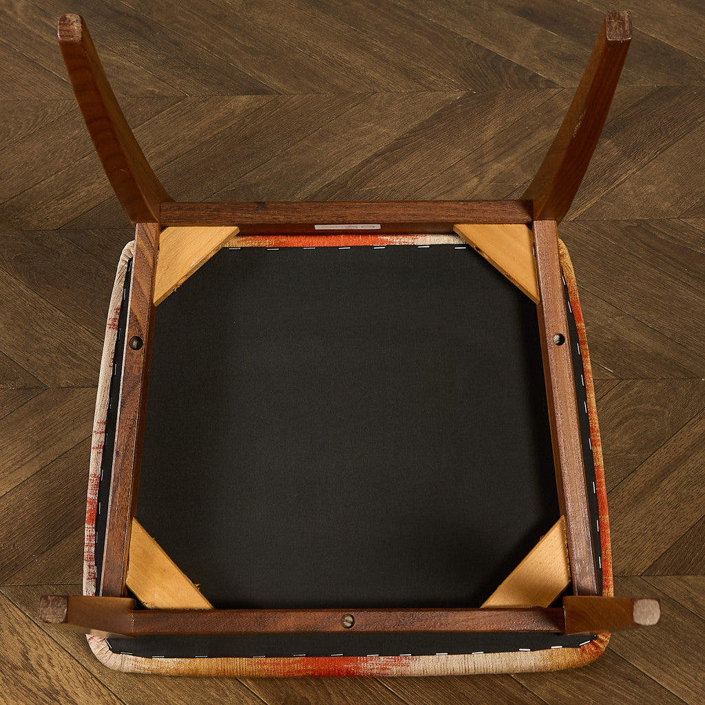 スラットバックチェア 座面張替え済み