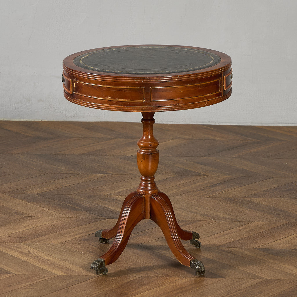 英国 クラシック リージェンシー様式 ドラムテーブル #97362