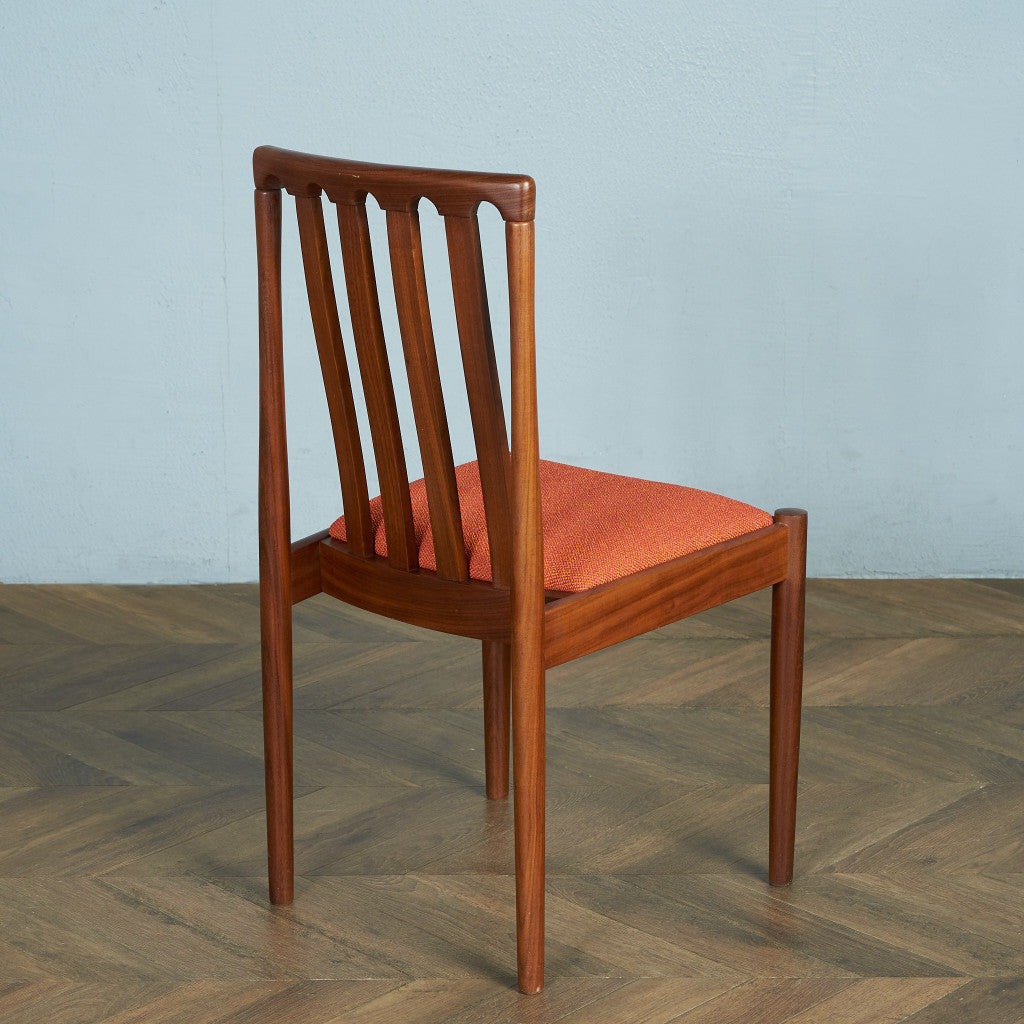 79609 家具・インテリア ブラウン スラットバック ダイニングチェア