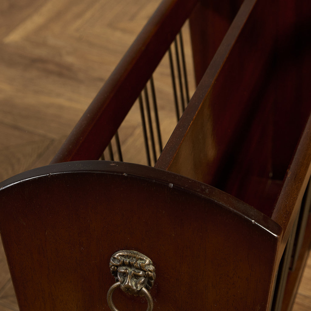 英国 クラシック マガジンラック