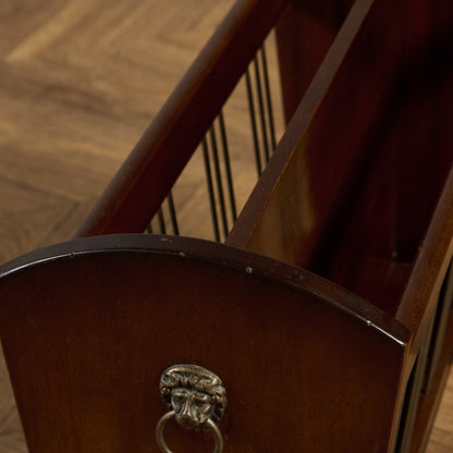 英国 クラシック マガジンラック