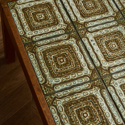 デンマーク製 タイルトップ コーヒーテーブル