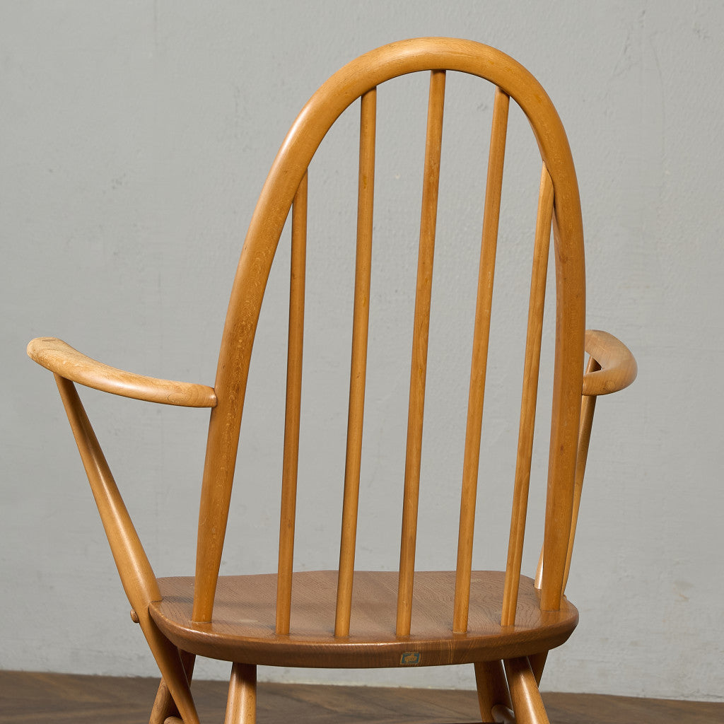 アーコール ERCOL ヴィンテージ クエーカー アームチェア ブルーラベル #89765