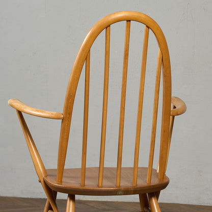 アーコール ERCOL ヴィンテージ クエーカー アームチェア ブルーラベル #89765