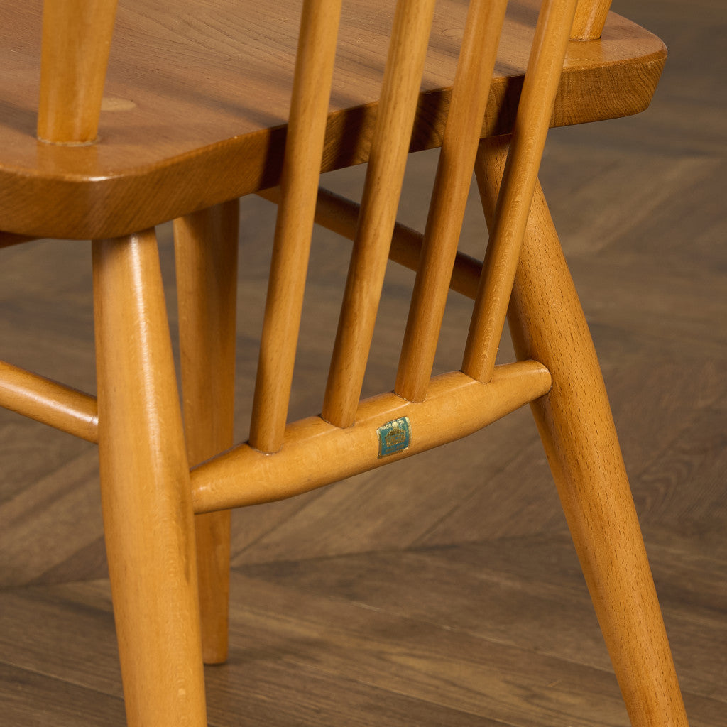 ヴィンテージ スティックバック ハイバックチェア ブルーラベル