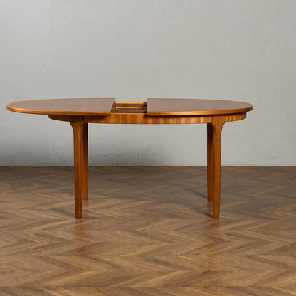 エクステンション オーバル ダイニングテーブル