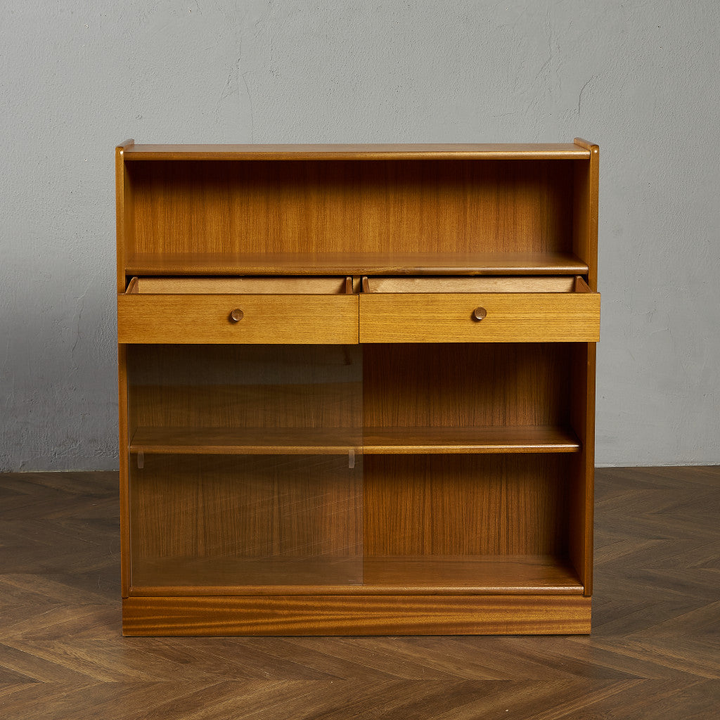 ネイサン Nathan ヴィンテージ ガラスキャビネット #89870