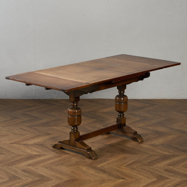 英国 クラシック ドローリーフ ダイニングテーブル
