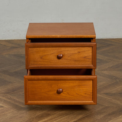 Albany ヴィンテージ 2段サイドチェスト (2673D)