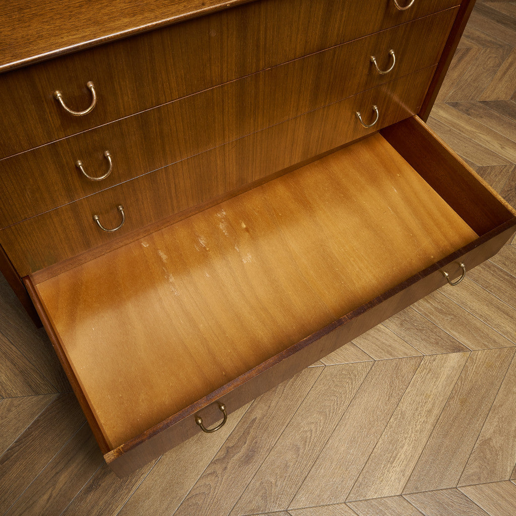 ジープラン G-PLAN Tola&black 4段 チェスト (GF08) #86981