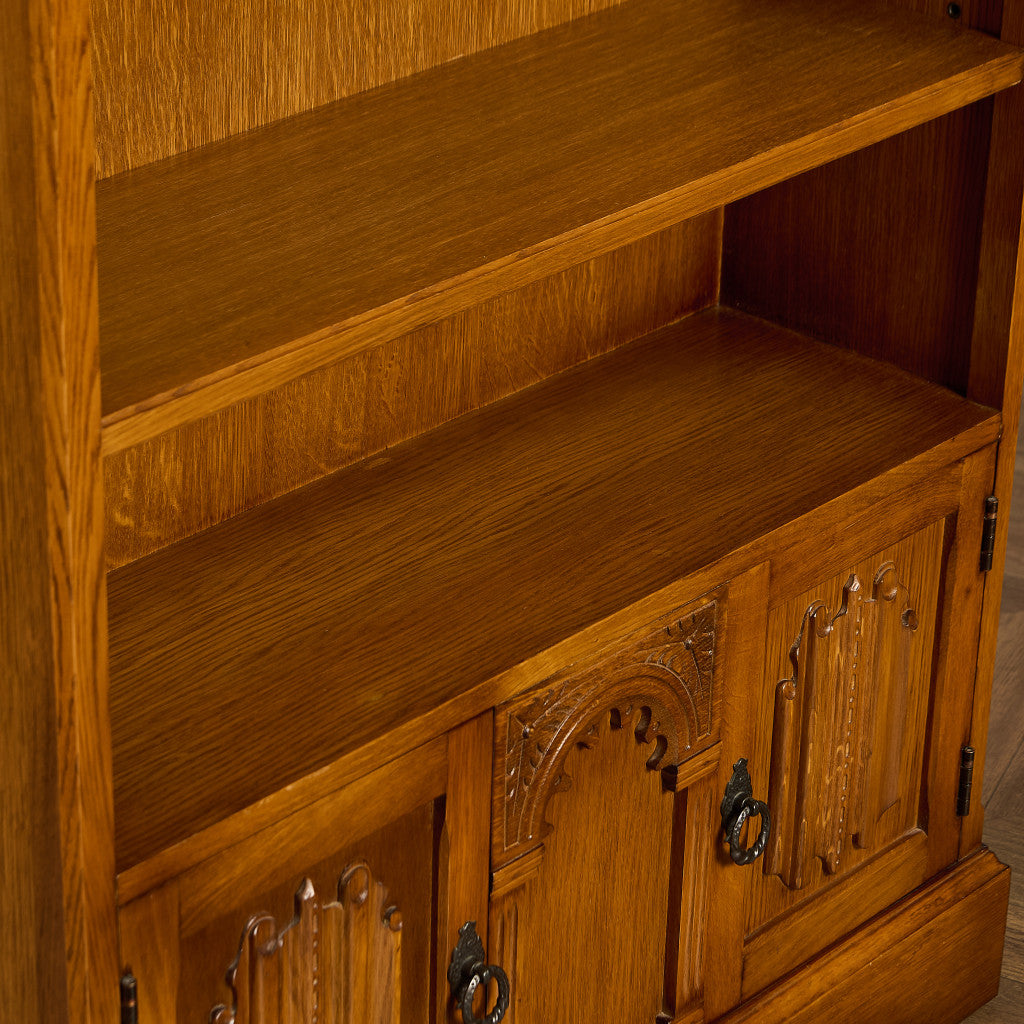 英国 クラシック オーク材 キャビネット