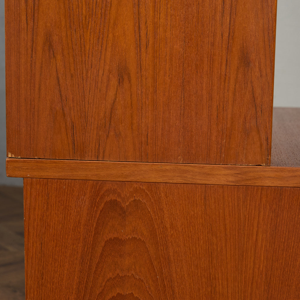 ヴィンテージ ガラス キャビネット