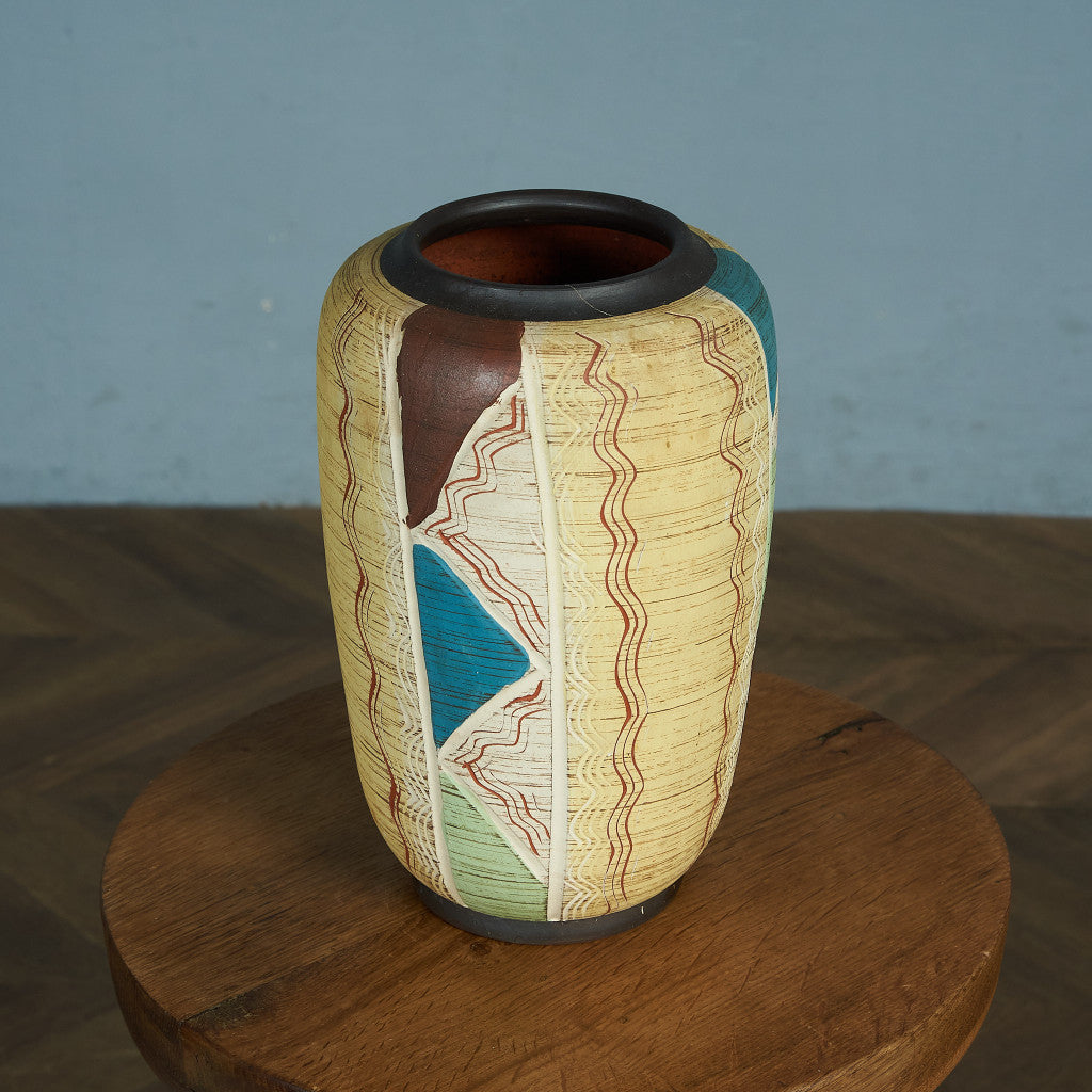 German Art Pottery フラワーベース