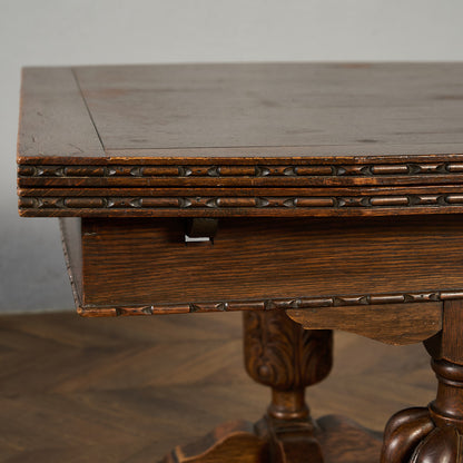 英国 クラシック ドローリーフ ダイニングテーブル