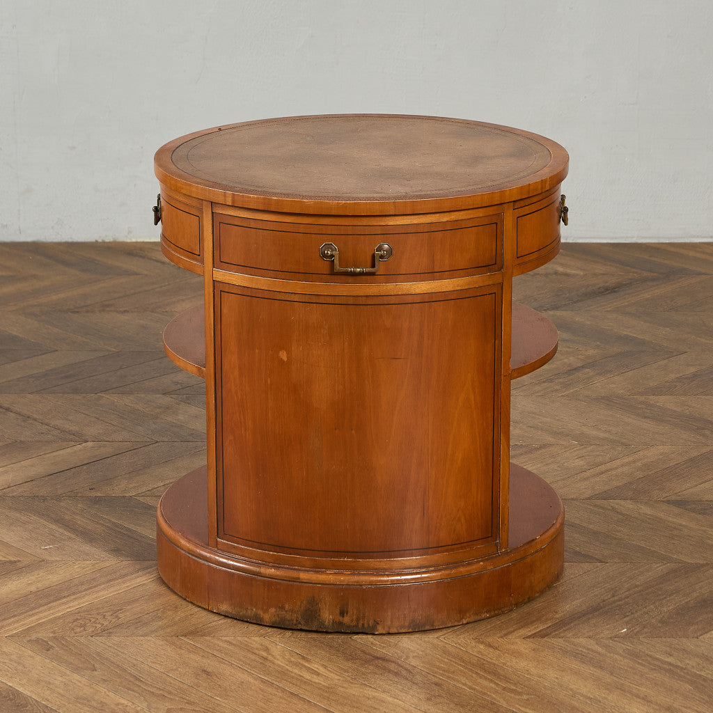 クラシック ドラム テーブル 本棚