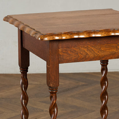 英国 クラシック バーリーシュガーツイスト サイドテーブル