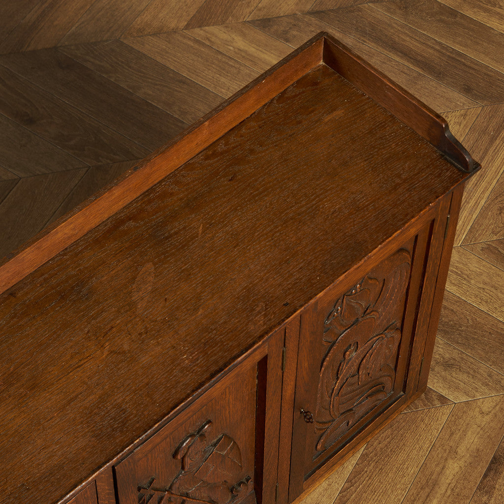 英国 アンティーク キャビネット