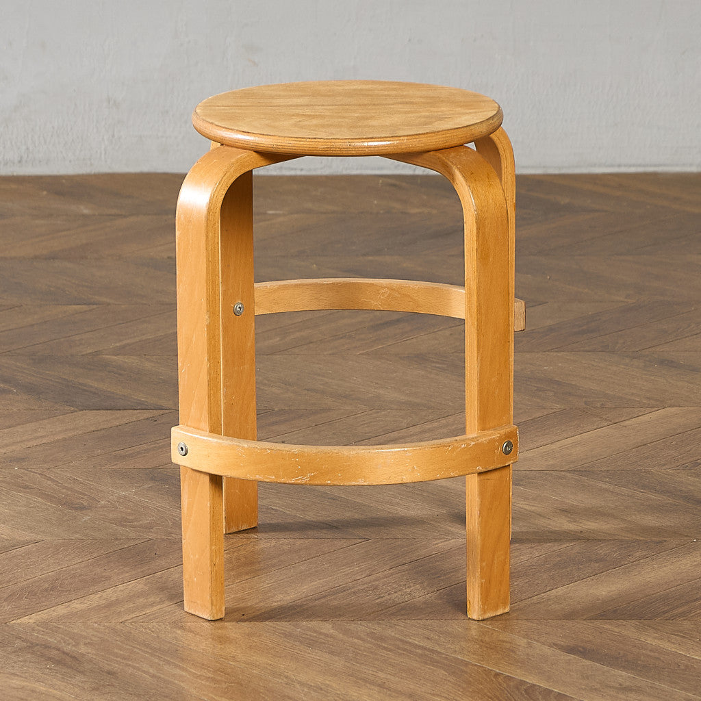 デンマーク LEIKA ヴィンテージ ベントウッド スツール