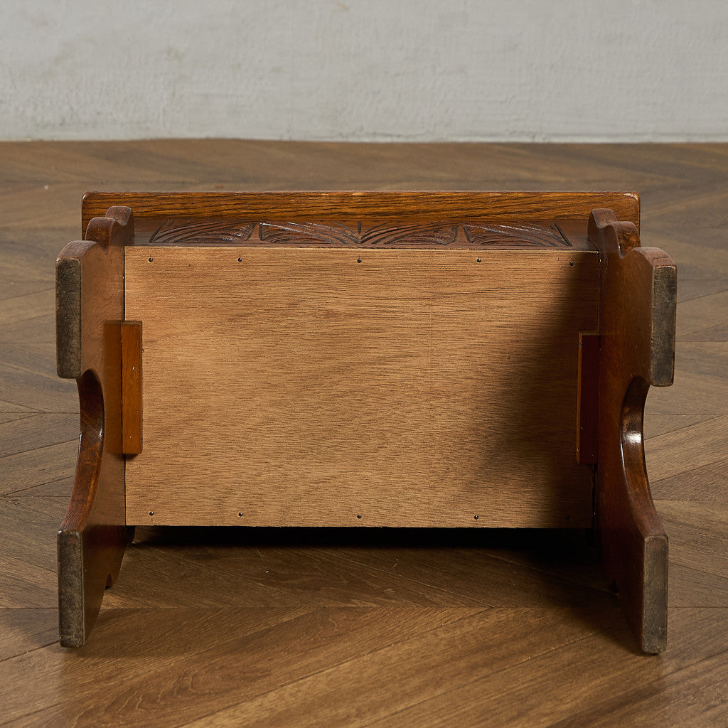 収納付き 英国 クラシック サイドテーブル #95396