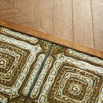 デンマーク製 タイルトップ コーヒーテーブル