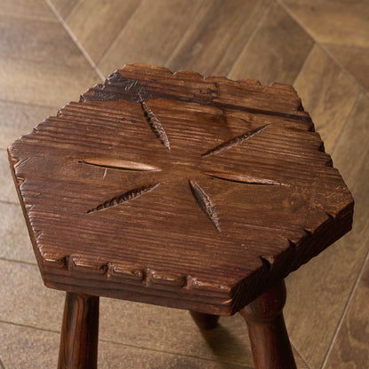 英国 クラシック ミルキングスツール