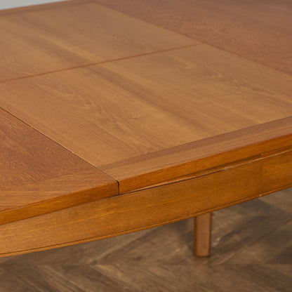 エクステンション オーバル ダイニングテーブル