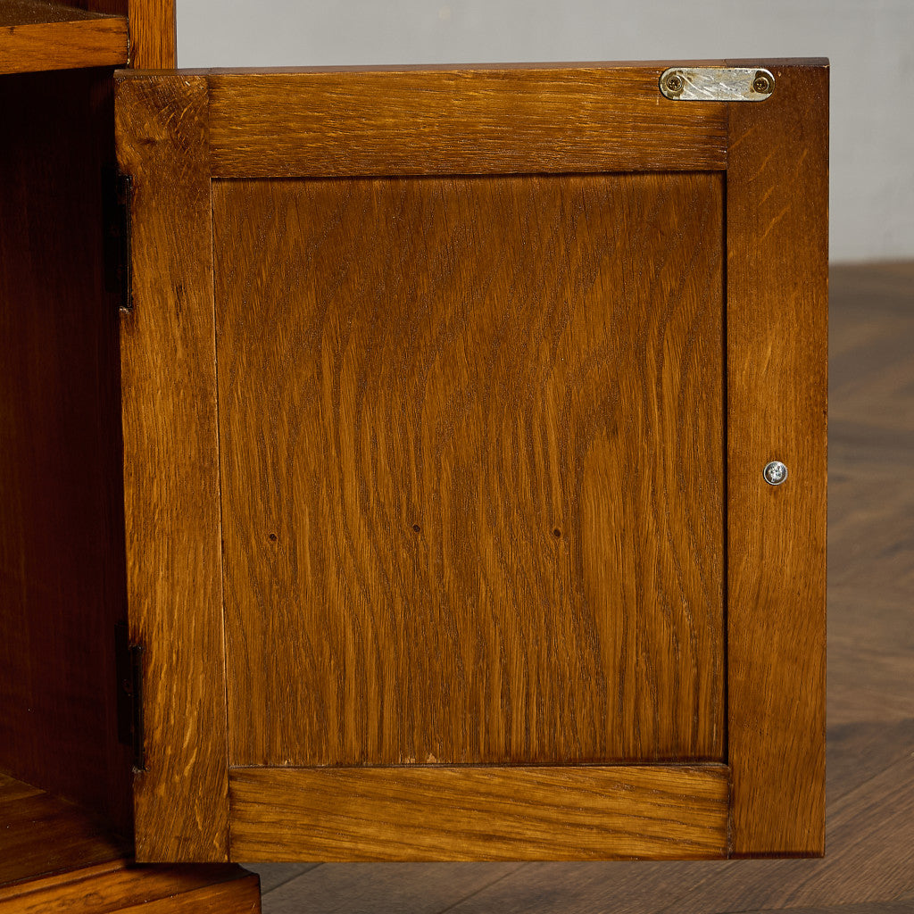 英国 クラシック オーク材 キャビネット