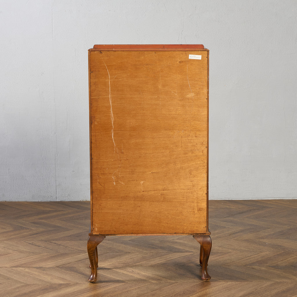 英国 クラシック ディスプレイ ガラス キャビネット