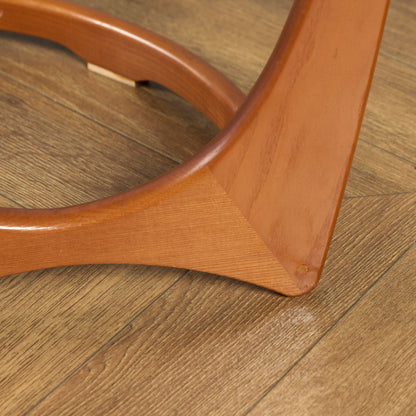 ヴィンテージ ガラストップ ネスト コーヒーテーブル