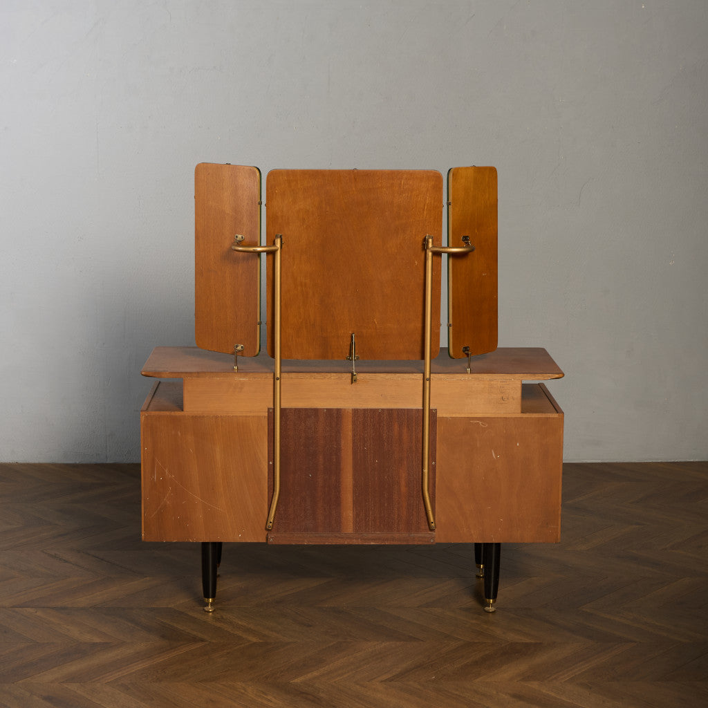 Chinese white ヴィンテージ ドレッサーデスク 初期ゴールドラベル