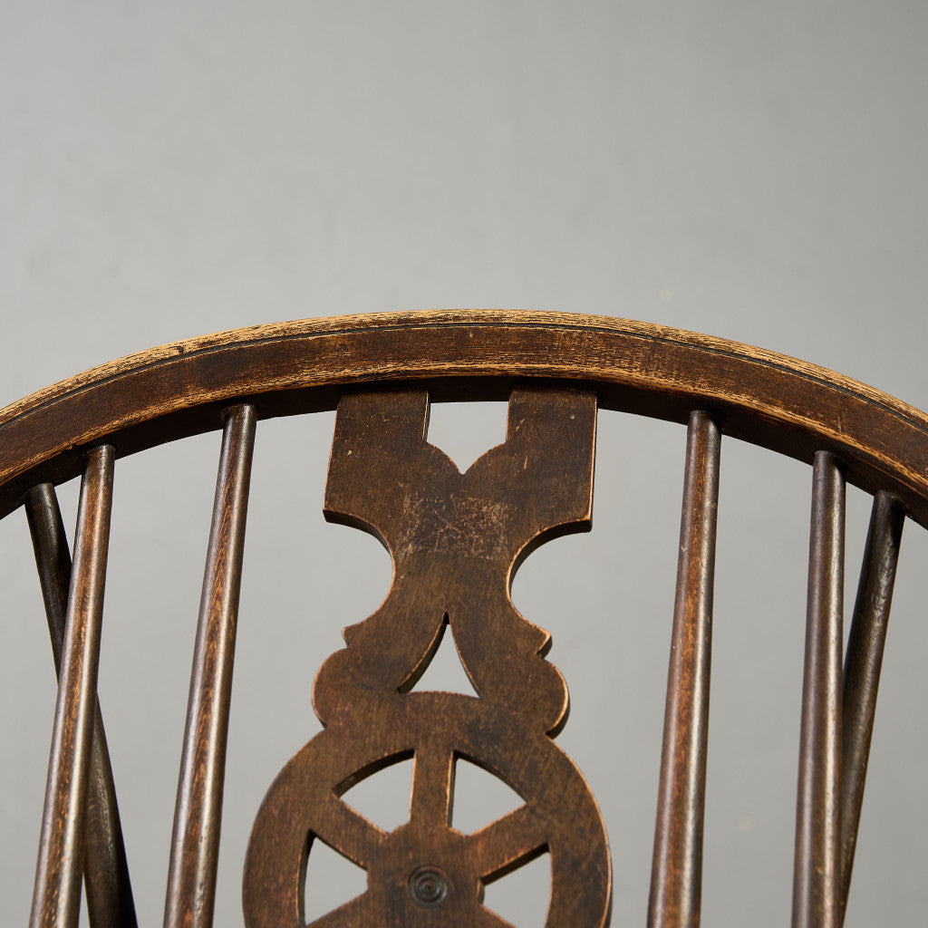 英国 クラシック ホイールバック ウィンザー アームチェア