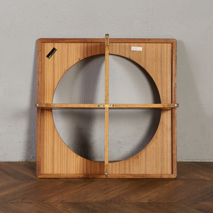 ヴィンテージ スツール付き ガラストップ センターテーブル