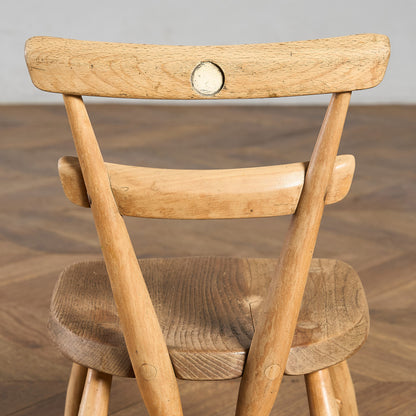 アーコール ERCOL ヴィンテージ スタッキングチェア キッズチェア #97384
