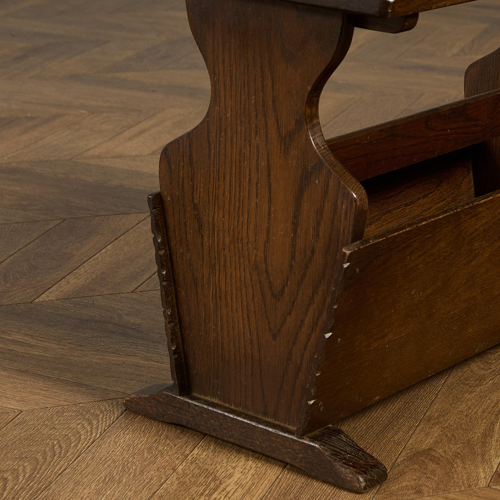 英国 クラシック マガジンラック サイドテーブル