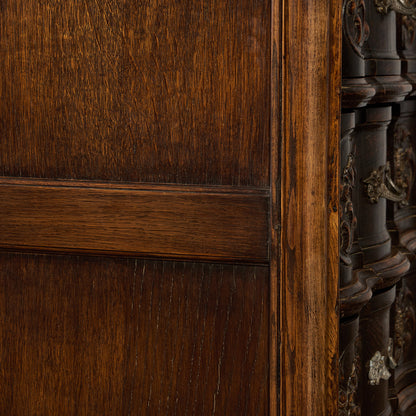 英国 クラシック オーク 3段 チェスト