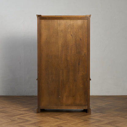 英国 クラシック オーク材 ブックケース