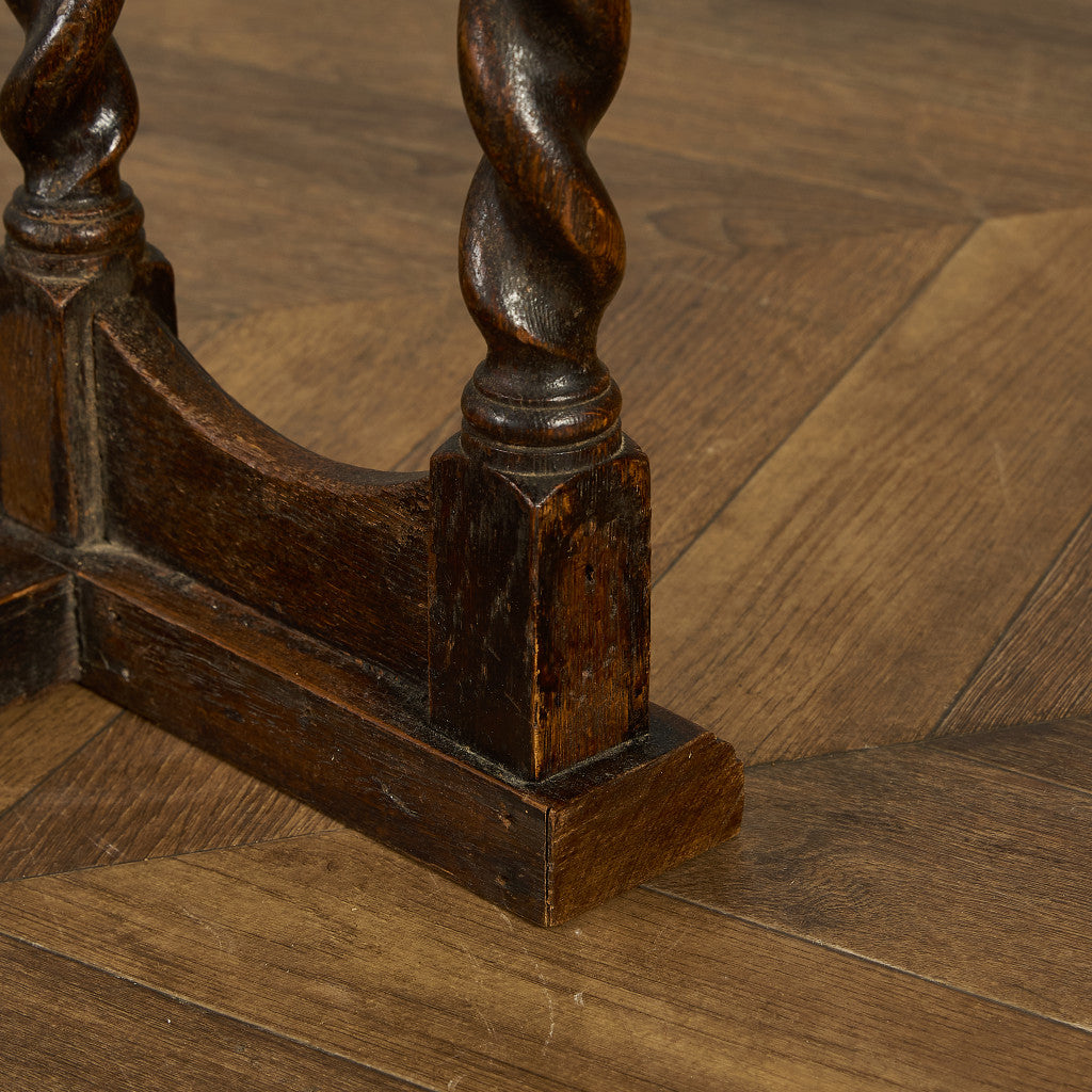 英国 クラシック 収納付 スツール #90015