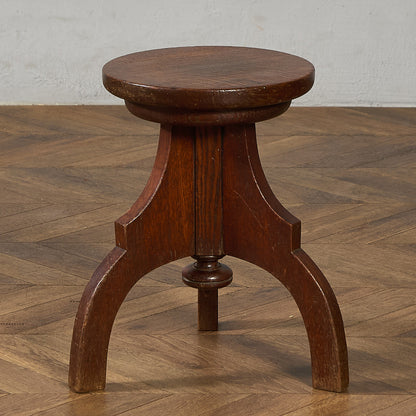 英国 クラシック 昇降式 スツール