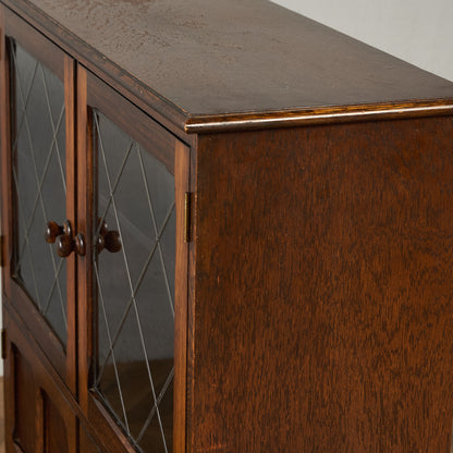 英国 クラシック オーク材 ブックケース