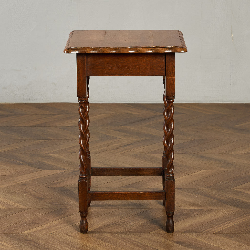 英国 クラシック バーリーシュガーツイスト サイドテーブル