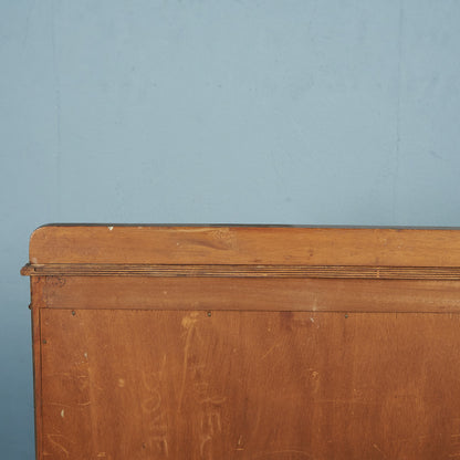 英国クラシック ウォールナット材 ブックケース / 食器棚