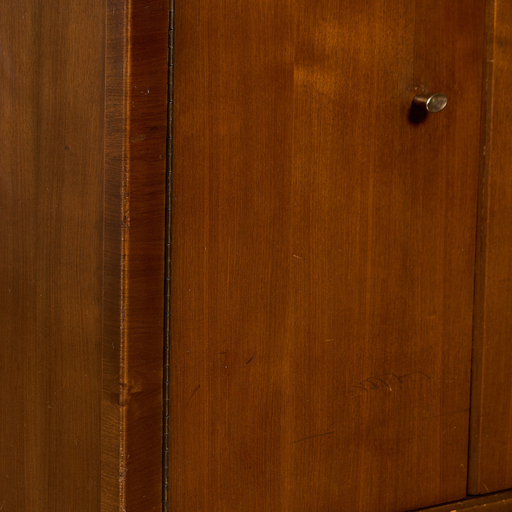 ヴィンテージ ガラス キャビネット ブックケース