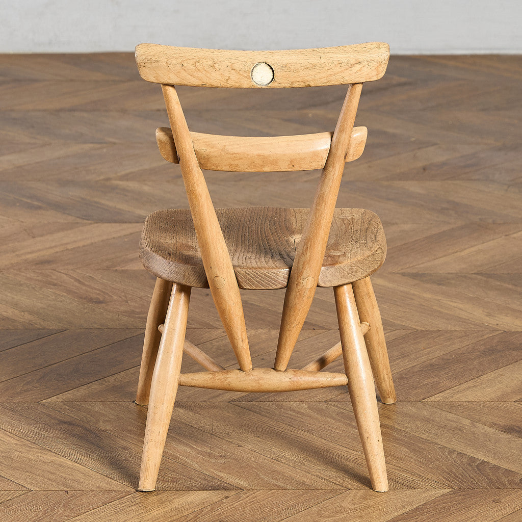 アーコール ERCOL ヴィンテージ スタッキングチェア キッズチェア #97384