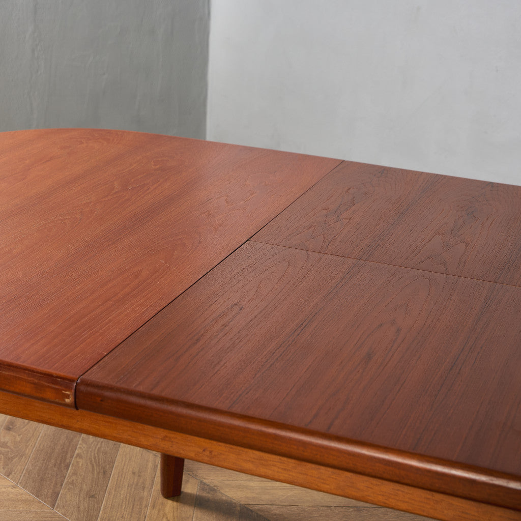 英国 ヴィンテージ オーバル ロング ダイニングテーブル