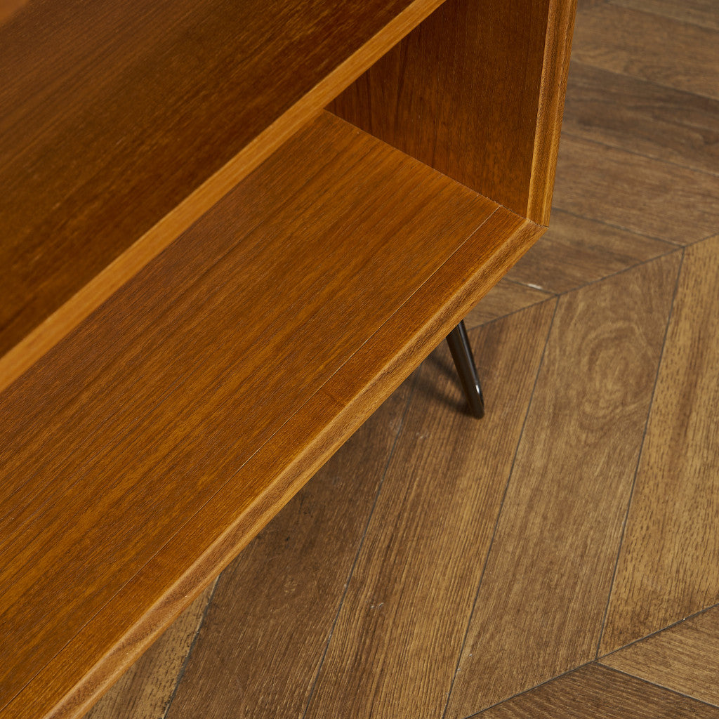 Form FIVE ヴィンテージ ブックケース (カスタム アイアン ヘアピンレッグ)